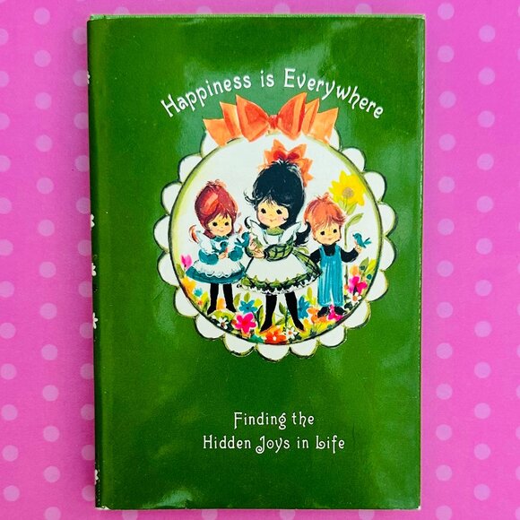 Vintage 1960s Hallmark Book "Happiness Is Everywhere" Friend Gift Motivational - Picture 1 of 13